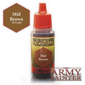 The Army Painter    Warpaint: Quickshade Mid Brown - APWP1469 - 5713799146907