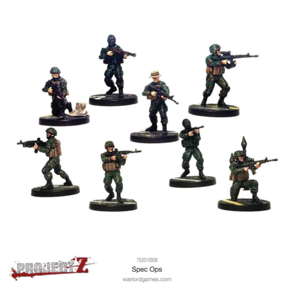 Warlord Games Project Z   Project Z: Spec Ops - 752010006 - 5060393703365