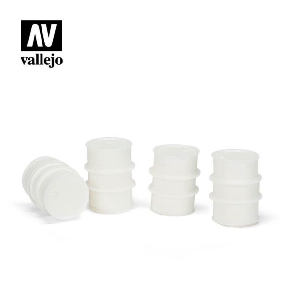 Vallejo    Vallejo Scenics - 1:35 Civilian Fuel Drums - VALSC203 - 8429551984737