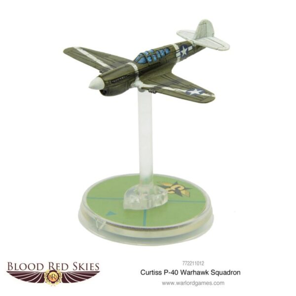 Warlord Games Blood Red Skies   Curtis P-40 Warhawk Squadron - 772211012 -