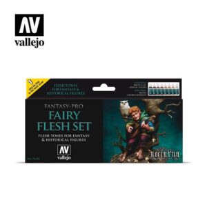 Vallejo    AV Vallejo Fantasy Set - Fairy Flesh - VAL74101 - 8429551741019