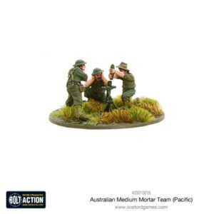 Warlord Games Bolt Action   Australian Medium Mortar Team (Pacific) - 403015016 - 5060393707431