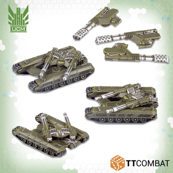 TTCombat Dropzone Commander   Katana Light Tanks - TTDZR-UCM-009 - 5060880910757