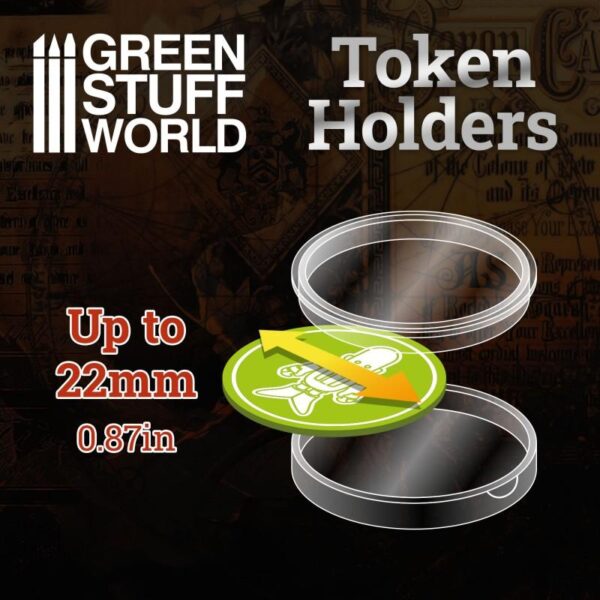 Green Stuff World    Token Holders 22mm - 8435646500911ES - 8435646500911