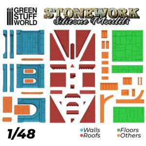 Green Stuff World    Silicone Moulds - Stonework - 8436574505566ES - 8436574505566