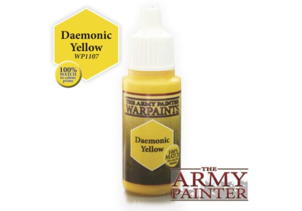 The Army Painter    Warpaint: Daemonic Yellow - APWP1107 - 5713799110700
