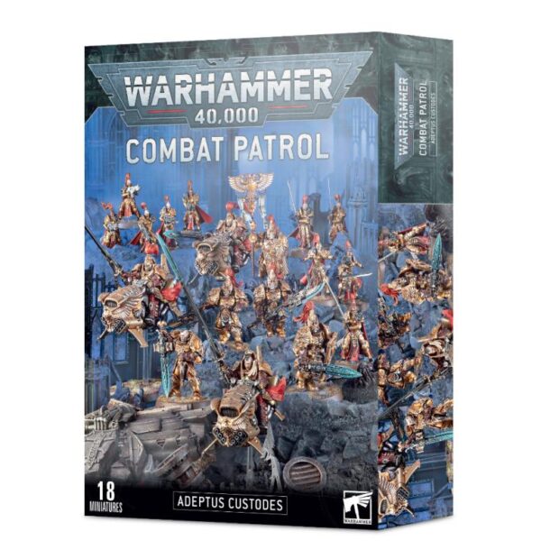 Games Workshop Warhammer 40,000   Combat Patrol: Adeptus Custodes - 99120108070 - 5011921163625