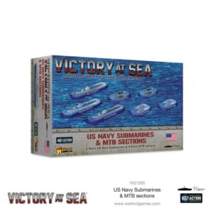Warlord Games Victory at Sea   US Navy Submarines & MTB Sections - 743212005 - 5060572506824