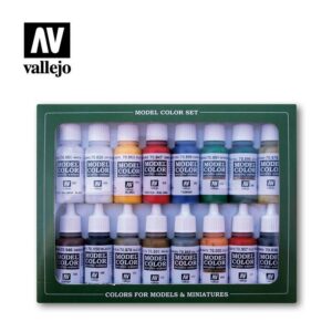 Vallejo    AV Vallejo Model Color Set - French & British Napol (x16) - VAL70149 - 8429551701495