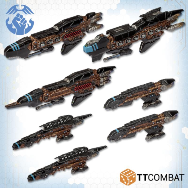 TTCombat Dropfleet Commander   Resistance Starter Fleet - TTDFX-RES-001 - 5060570135255