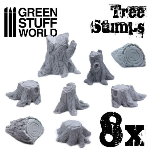 Green Stuff World    Tree Stumps - 8436574500387ES - 8436574500387