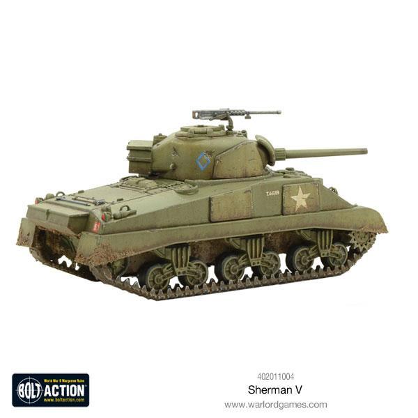 Warlord Games Bolt Action   Sherman V Medium Tank - 402011004 - 5060393700586