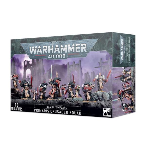 Games Workshop Warhammer 40,000   Black Templars: Primaris Crusader Squad - 99120101351 - 5011921149278