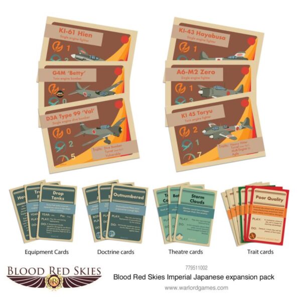 Warlord Games Blood Red Skies   Imperial Japanese Expansion Pack - 779511002 - 5060572503144