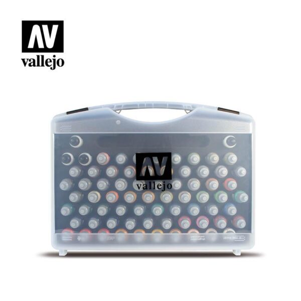 Vallejo    Vallejo Game Color Box Set (72 Colors + 3 brushes + carry case) - VAL72172 - 8429551721721