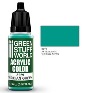 Green Stuff World    Acrylic Color VIRIDIAN GREEN - 8435646505893ES - 8435646505893