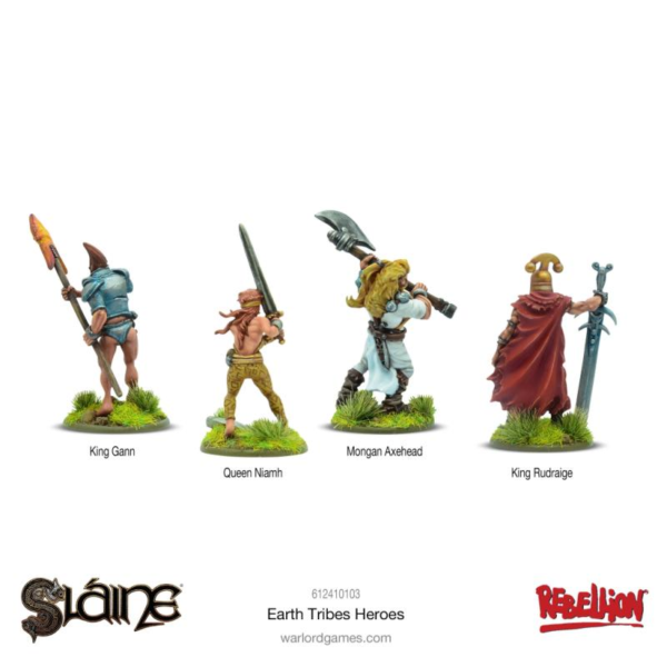 Warlord Games Slaine   Slaine: Earth Tribes Heros - 612410103 - 5060917990264