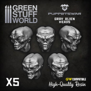 Green Stuff World    Alien Heads - 5904873422790ES - 5904873422790