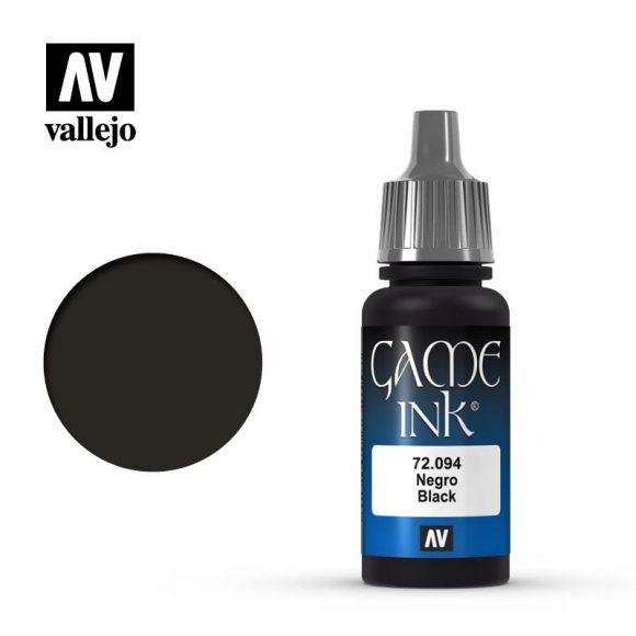 Vallejo    Game Ink: Black - VAL72094 - 8429551720946