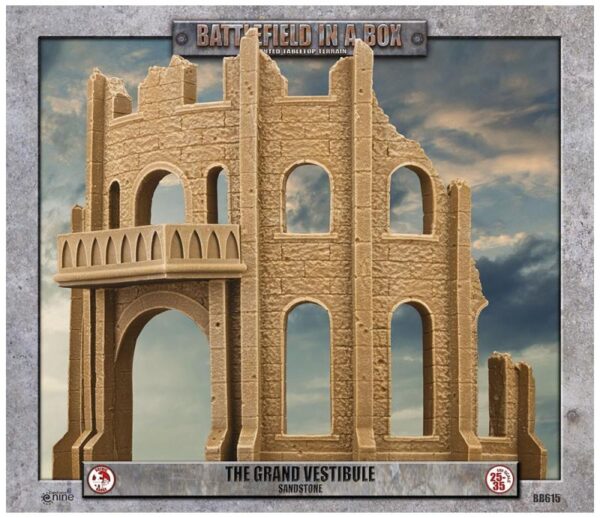 Gale Force Nine    Gothic Battlefields - The Grand Vestibule - Sandstone - BB615 - 9420020248946