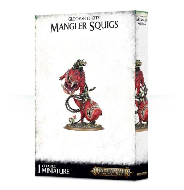 Games Workshop Age of Sigmar   Gloomspite Gitz Mangler Squigs - 99120209098 - 5011921170210
