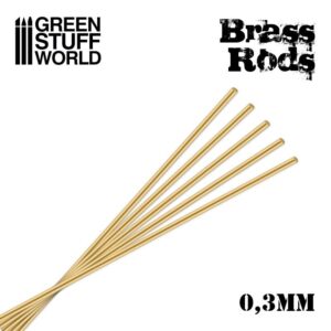 Green Stuff World    Pinning Brass Rods 0.3mm - 8436574507041ES - 8436574507041