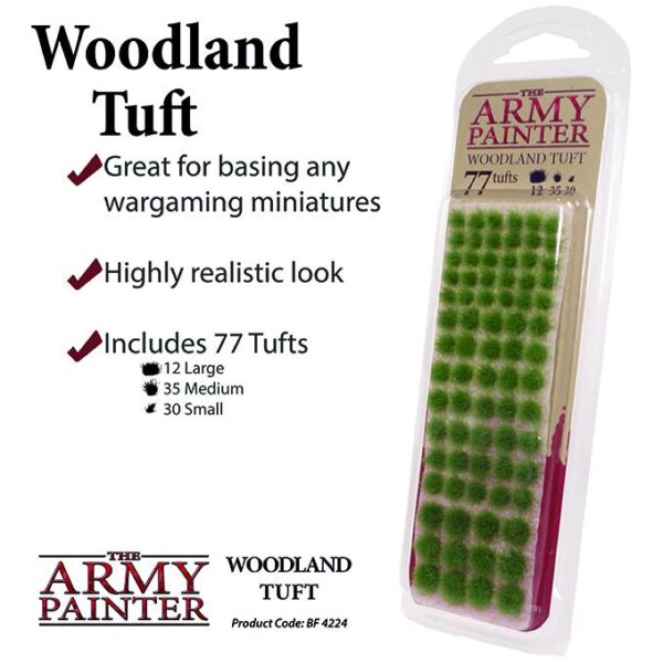 The Army Painter    Battlefields: Woodland Tuft - APBF4224 - 5713799422407