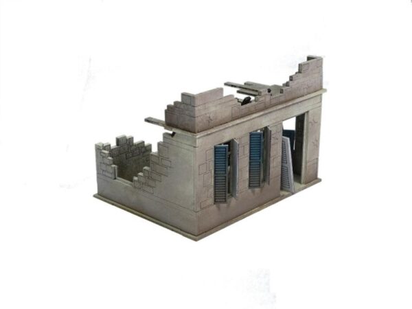 Warlord Games    Small Destroyed North Africa House - N110 - 5060572501430