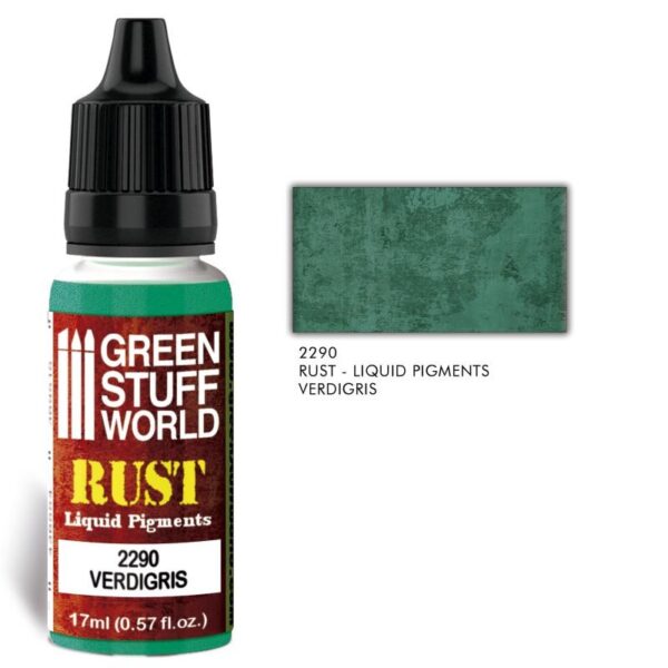 Green Stuff World    Liquid Pigments VERDIGRIS - 8436574506495ES - 8436574506495