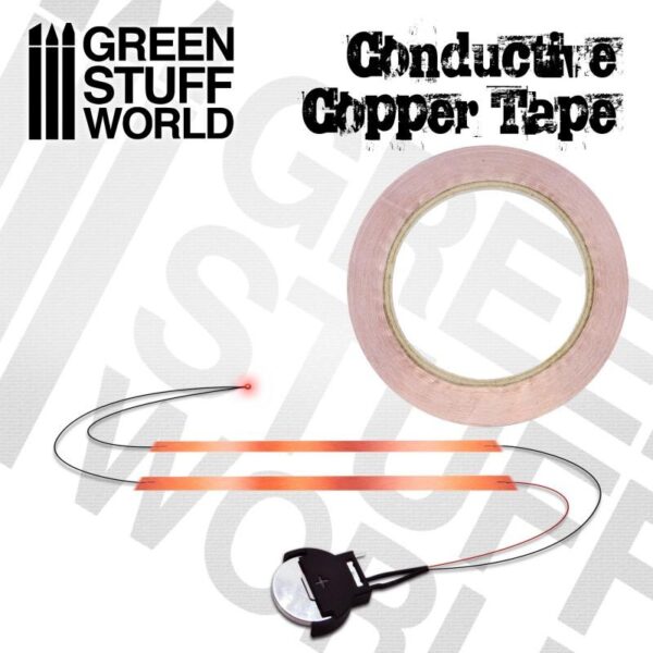Green Stuff World    Conductive Copper Tape - 8436574505245ES - 8436574505245