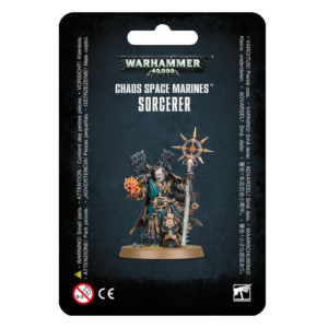 Games Workshop Warhammer 40,000   Chaos Space Marines Sorcerer - 99070102026 - 5011921178094