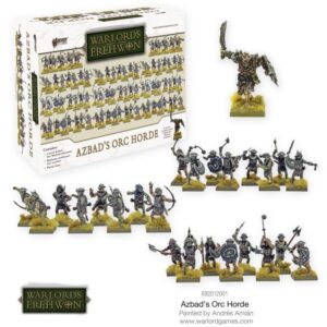 Warlord Games Warlords of Erehwon   Azbad's Orc Horde - 692012001 - 5060572502239