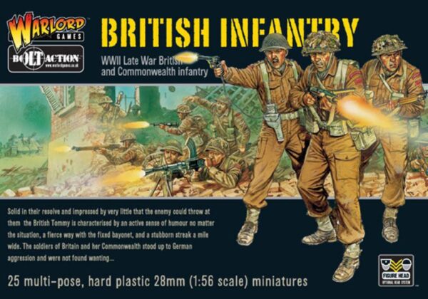 Warlord Games Bolt Action   British Infantry (25) - 402011006 - 5060200841938