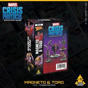 Atomic Mass Marvel Crisis Protocol   Marvel Crisis Protocol: Magneto and Toad - CP42 - 841333112929