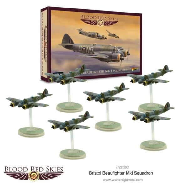Warlord Games Blood Red Skies   Blood Red Skies: Bristol Beaufighter Squadron - 772212001 - 5060572502536