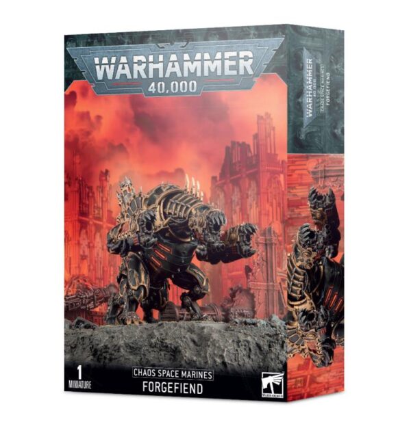 Games Workshop Warhammer 40,000   Chaos Space Marines Forgefiend / Maulerfiend - 99120102165 - 5011921178186