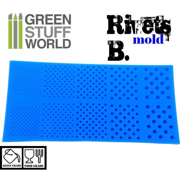 Green Stuff World    Silicone molds - RIVETs - 8436554364206ES - 8436554364206