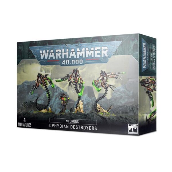 Games Workshop Warhammer 40,000   Necrons: Ophydian Destroyers - 99120110053 - 5011921138609
