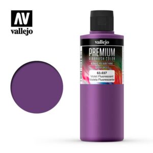 Vallejo    AV Vallejo Premium Color - 200ml - Fluorescent Violet - VAL63037 - 8429551630375