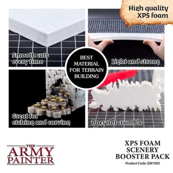 The Army Painter    XPS Scenery Foam Booster Pack - GM1003 - 5713799100398
