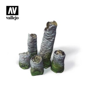 Vallejo    Vallejo Scenics - Scenery: Broken Palm Trunks - VALSC301 - 8429551987110