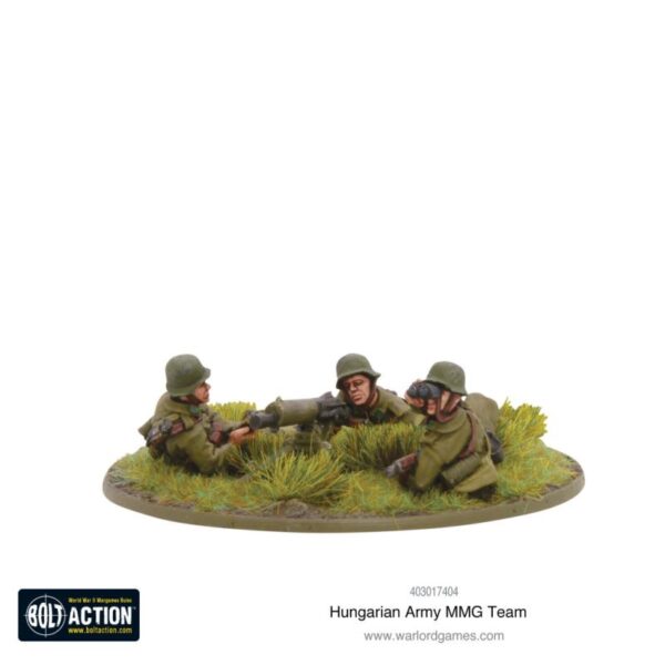 Warlord Games Bolt Action   Hungarian Army Support Group (HQ, Mortar & MMG) - 402217407 - 5060572502468