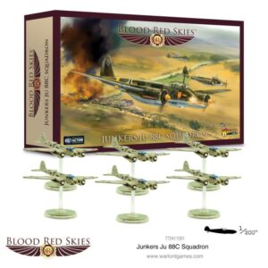 Warlord Games Blood Red Skies   Junkers Ju 88C squadron - 772411001 - 5060572505650