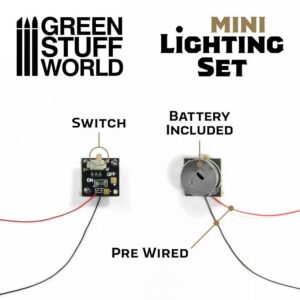 Green Stuff World    Mini lighting Set With switch and CR927 Battery - 8435646502076ES - 8435646502076