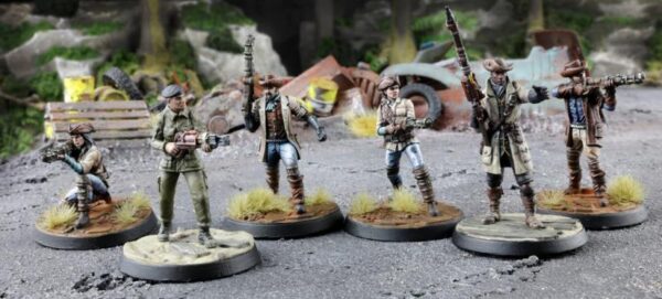 Modiphius Fallout: Wasteland Warfare   Fallout: Survivors Minutemen Posse - MUH051244 - 5060523340330