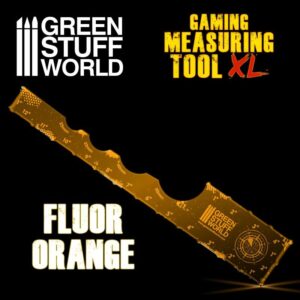 Green Stuff World    Gaming Measuring Tool - Fluor Orange 12 inches - 8435646506067ES - 8435646506067
