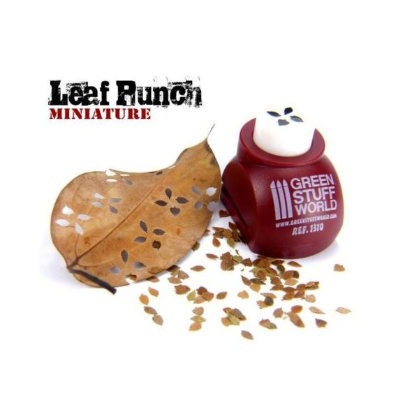 Green Stuff World    Miniature Leaf Punch RED - 8436554363100ES - 8436554363100