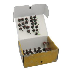 Safe and Sound    Half-size Medium Box with two plates for magnetically-based miniatures - SAFE-HSM-MAG04 - 5907459695120