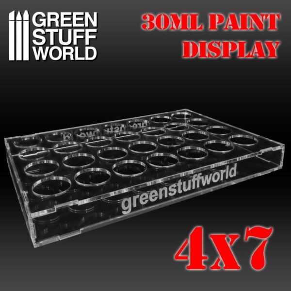 Green Stuff World    Paint Display 30ml (4x7) - 8436574503814ES - 8436574503814
