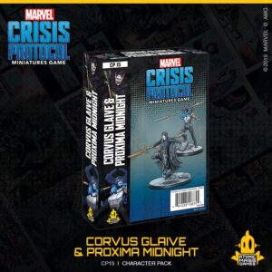 Atomic Mass Marvel Crisis Protocol   Marvel Crisis Protocol: Corvus Glaive & Proxima Midnight - CP15 - 841333108755